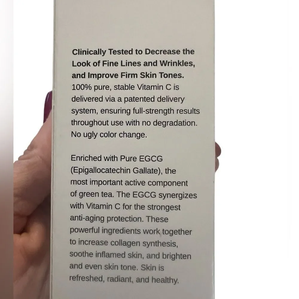 NIB BeautyStat Universal C Skin Refiner 20% Vitamin C‎ Brightening Serum, 1-oz